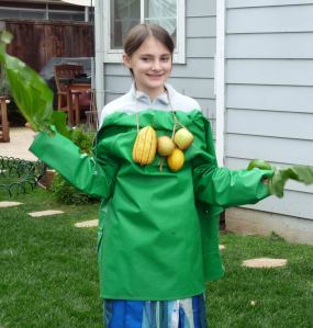 Plants Part Costume Model